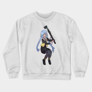 Ai Nirvana Initiative Mizuki Date Sticker And Others Crewneck Sweatshirt